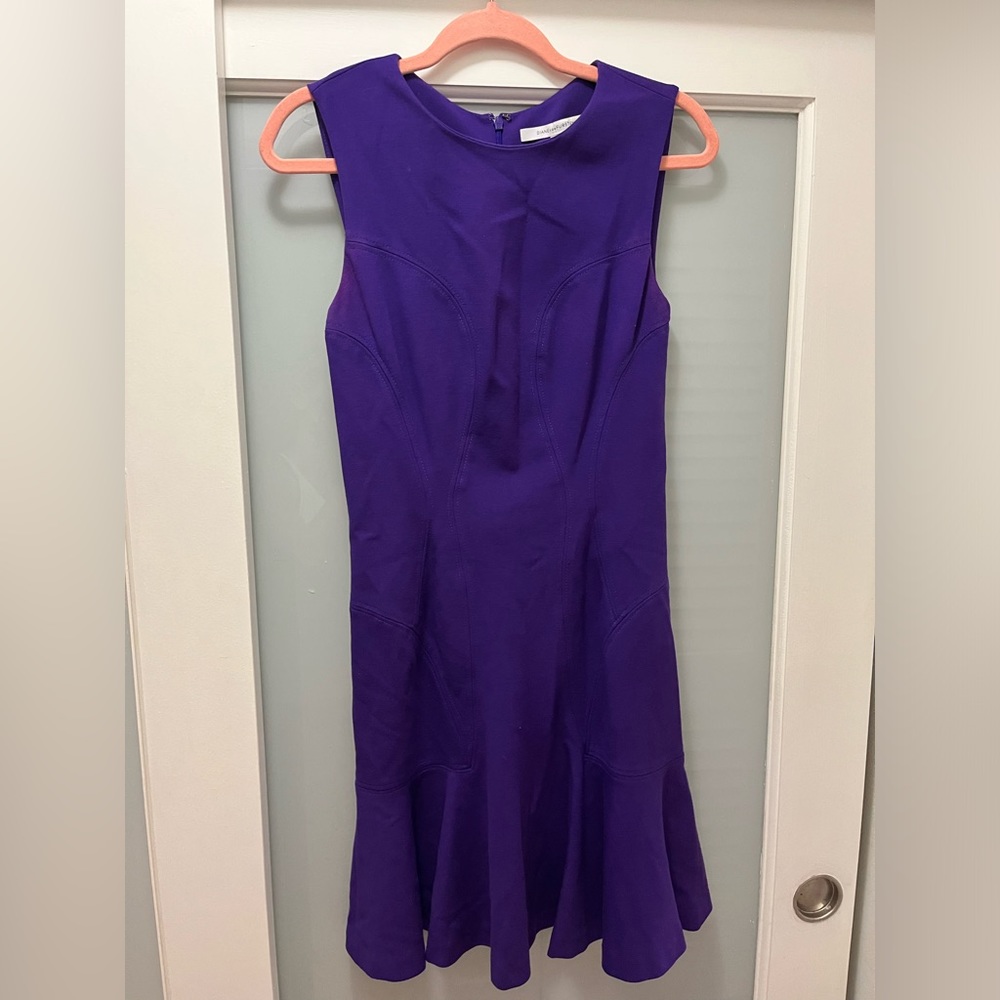 Purple Diane Von Furstenberg professional dress size 2
